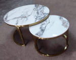 Zara Ceramic Top Set of 2 Coffee Table