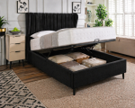 Upholstered Storage Cloud Bed Frame - Image 7