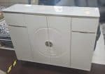 Del Cream And Gold Elegant Hallway Cabinet / TV Stand - Image 4