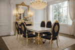 Del Aura Pedestal Dining Table