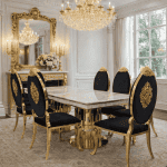 Del Aura Pedestal Dining Table