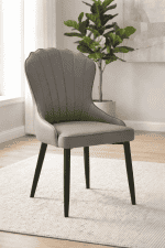Grey Crown PU Chair - Image 2