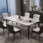 Edge Stone Top Dining Table
