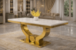 Florence Gold Dining Table
