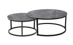 Miami Marble Effect Nesting Coffee Table