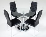 ScarletRound Glass Table Clear Or Smoked Glass - Image 2