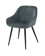 Florence Velvet Chair Set Of 2 - Image 3