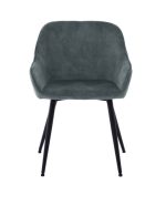 Florence Velvet Chair Set Of 2 - Image 2