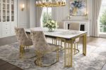 Star Daisy Stone Table