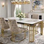 Star Daisy Stone Table