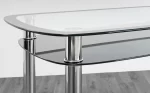 Modern Glass Coffee Table - Image 3