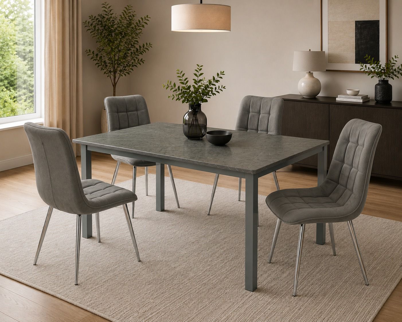 PHOTO-2026-06-01-16-41-06 4 Person Ruby Star Dining Set - Image 1